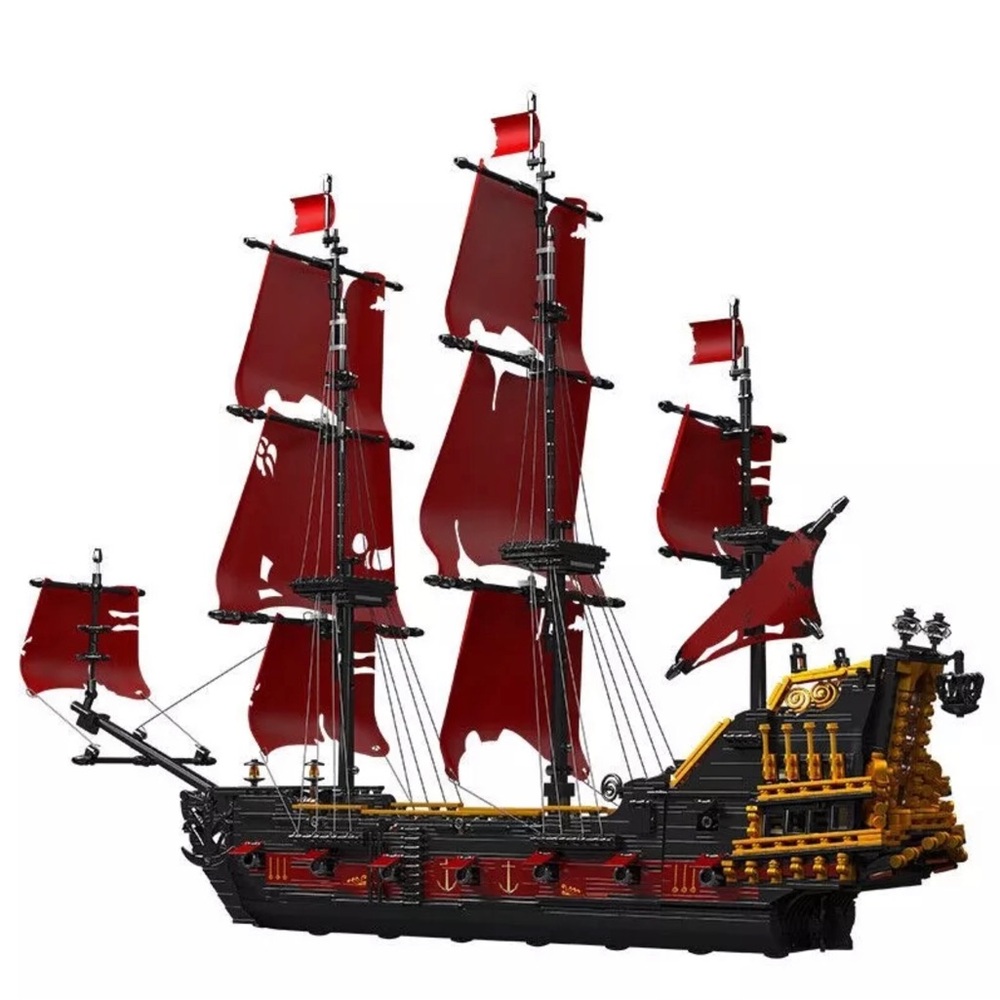 Mould King 13109 Queen Anna's Revenge Pirates of the Caribbean Pirate Ship Boat - Picture 3 of 7